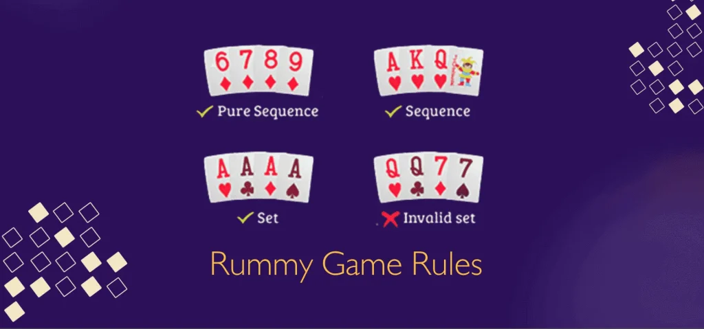rummy game rulesp